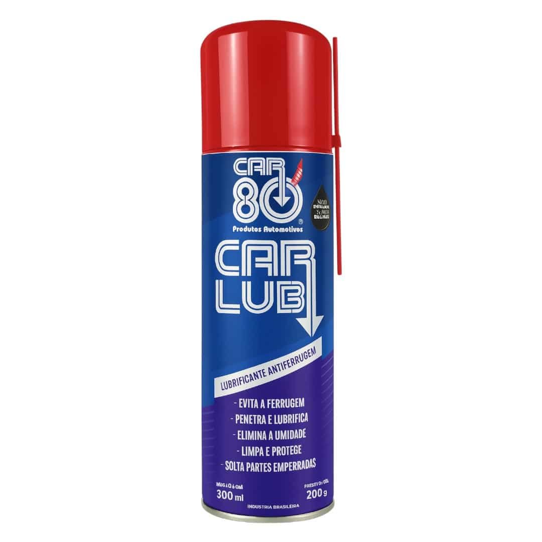 10d500e091575ce90e7d0ba4108b8fc5.jpg LUBRIFICANTE ANTIFERRUGEM CARLUB CAR80 ORIGINAL 300ML - Imagem 1