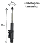 AMORTECEDOR DIANTEIRO SPRINTER 415/416/417 2012 À 2023 GL13749 - Imagem 3