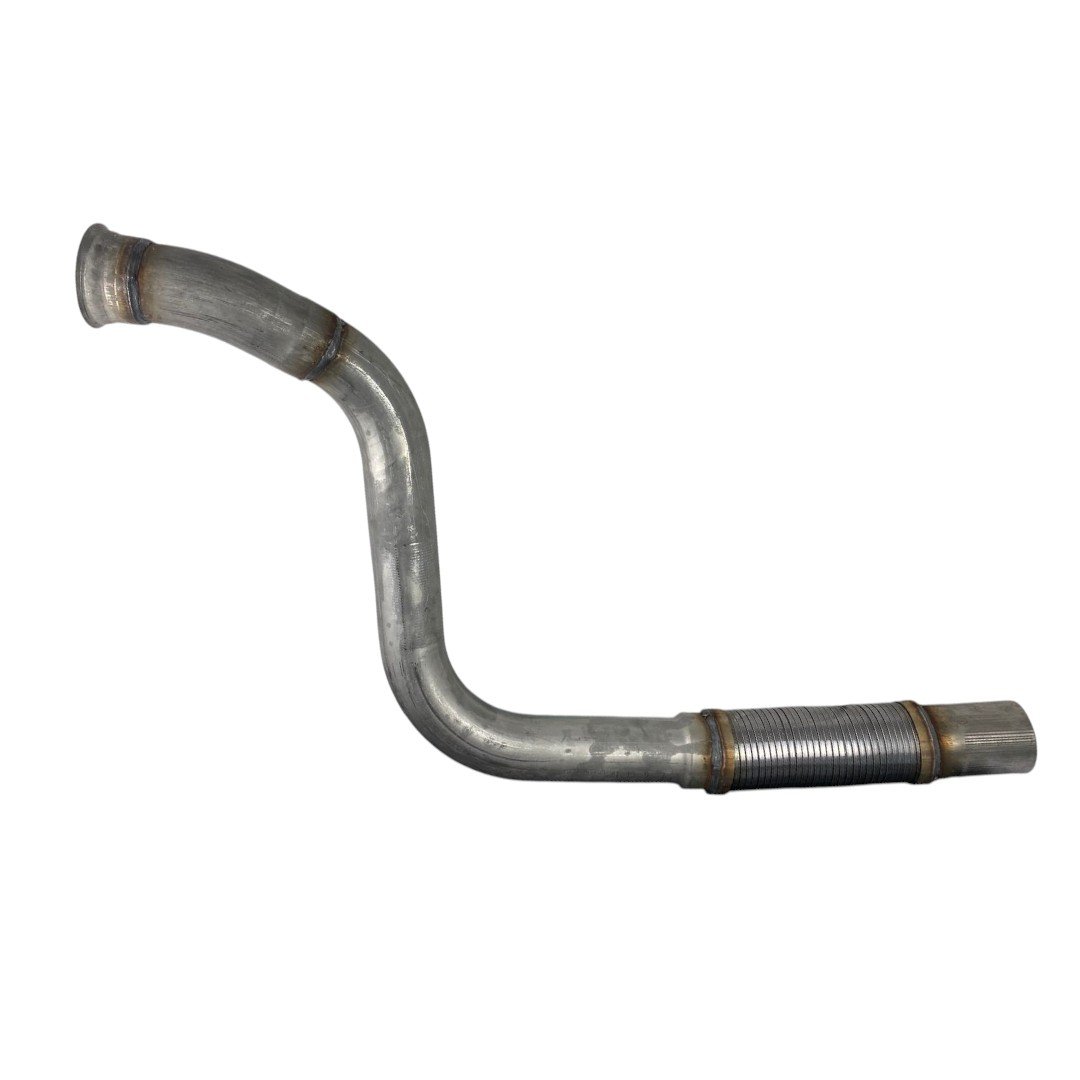56a80d50b757239b78db4912dae69eb7.jpg Tubo Saída Motor Diant 3.5" Inox MB Atron 1319 1218 1318 1932 Euro 5 6944900119 - Imagem 1