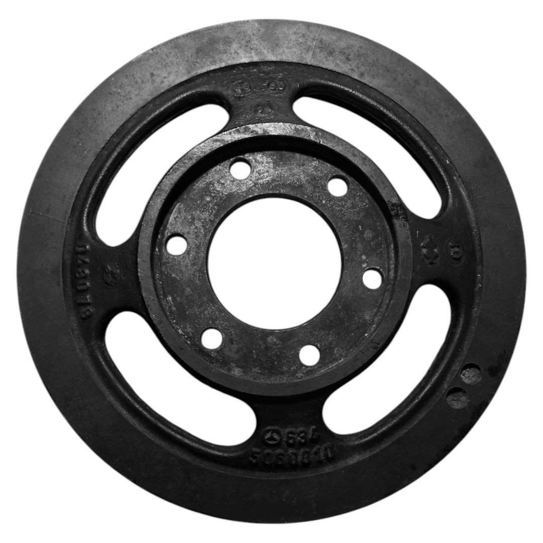 7a63a73fdf3fb2d07aac10a3aa58c19b.jpg Polia Hélice Ventilador MB O500 RSD OM906/926 6345060010 - Imagem 1