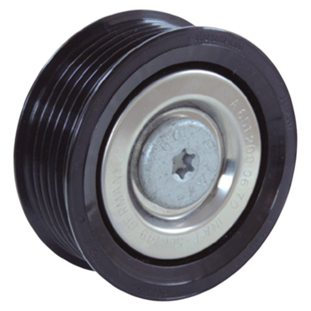8ae3d2360d4c614b8bc960dc75c81979.jpg Polia Tensora Estriada MB Sprinter 415/515 OM651 6512000670 - Imagem 1